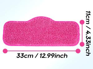 KEEPOW Microfiber Steam Mop Pads Compatible with Schenley Steam Mop Cleaner, Washable and Reusable Replacement Mop Pads Accessories