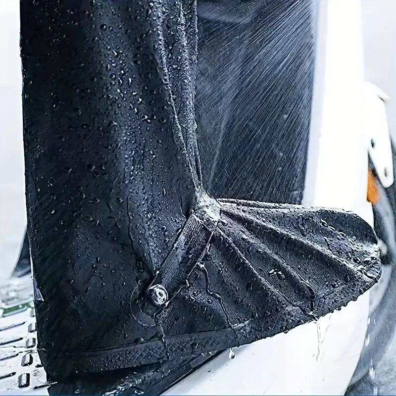 High Ankle Flat Sole Shoe Covers, Individual Packaging, Ideal for Outdoor Rainy Weather Cycling Hiking, Protective Footwear Accessories