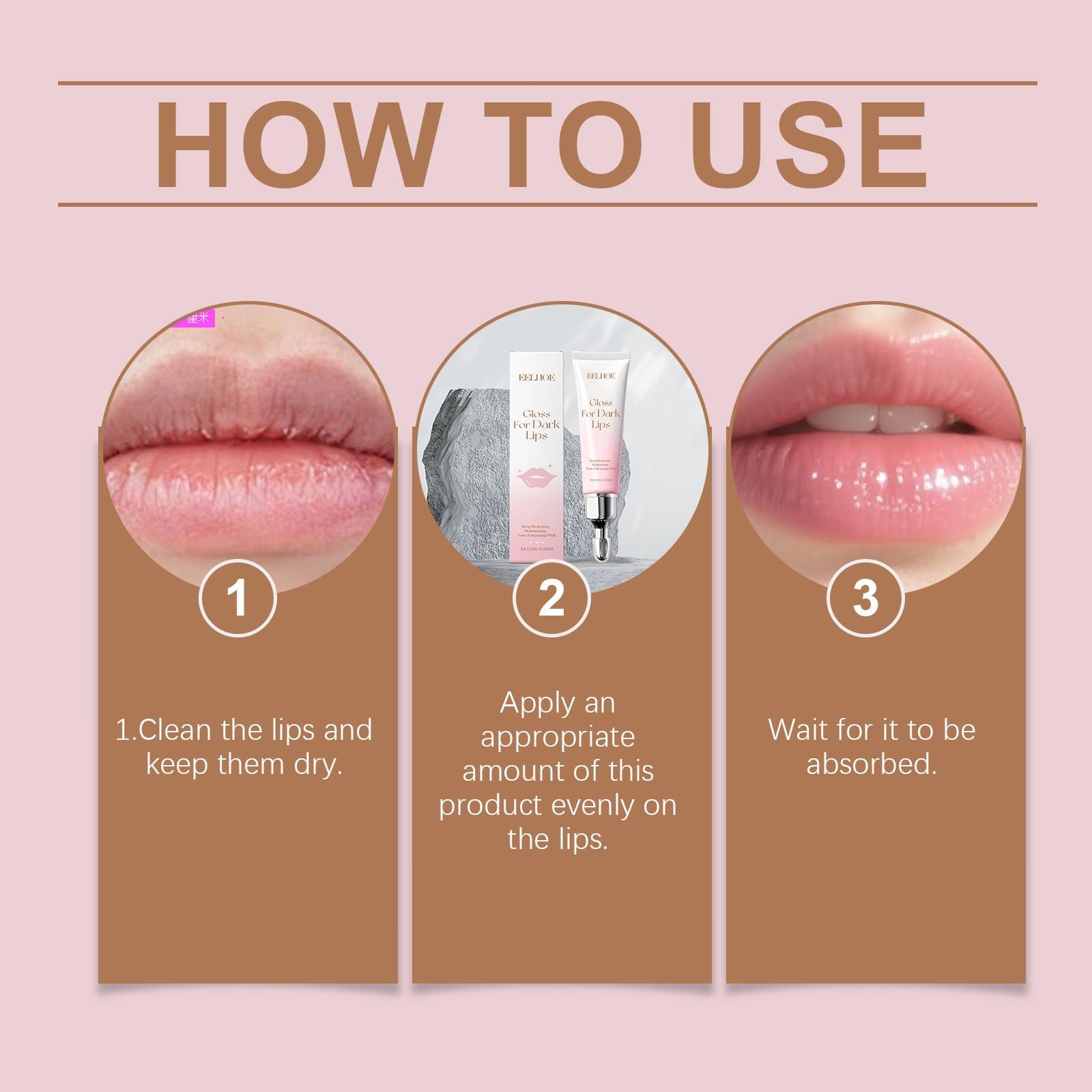 Moisturizing Lip Oil Essence (15g), Nourishing Hydrating Soft Lips, Brightening Lip Care, Smooth Moisturizing Lip Balm