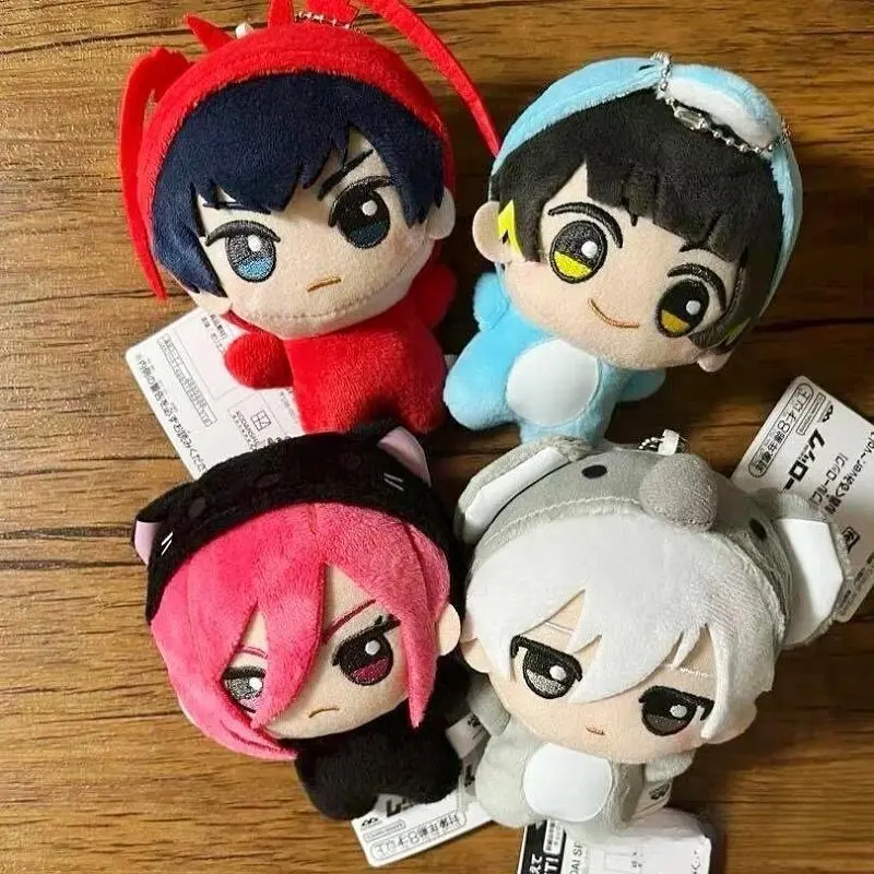 Anime Blue Lock Isagi Yoichi Bachira Meguru Chigiri Hyoma Cute Plush Doll Dango Toy Cosplay Keychain Pendant Toys Present
