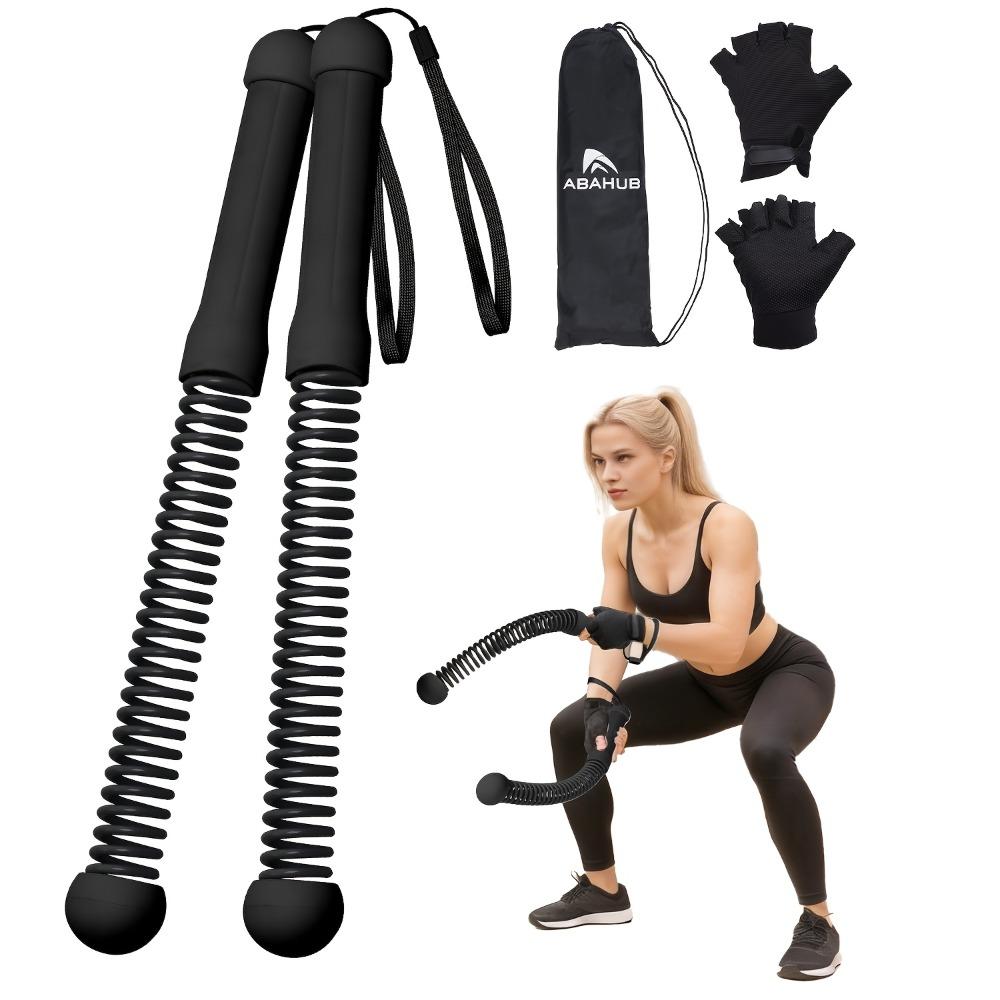 Weighted Cordless Jump Rope Set | Silent Home Gym Workout Kit