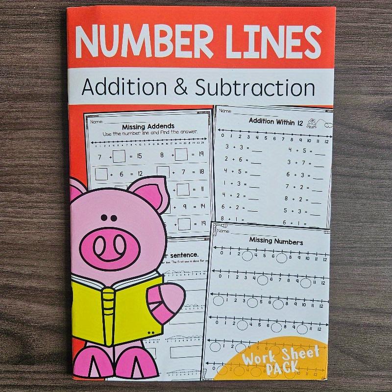 This Math Workbook Includes Mental Arithmetic Exercises For Addition And Subtraction Within 20, Suitable For Children Aged 6-12, It'S A Math Practice Book, Educational Aid, Teaching Supplies For Homeschooling, Preschool, And First Grade