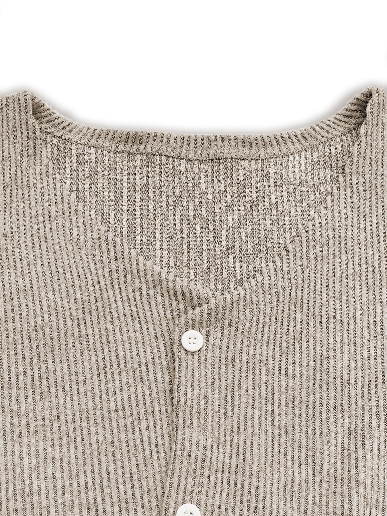 Ribbed knit vest for women, sleeveless V-neck button up crop top, soft and breathable casual knit vest, Y2K aesthetic summer set, multifunctional layered item for daily/office/dating, minimalist chic knitted fabric