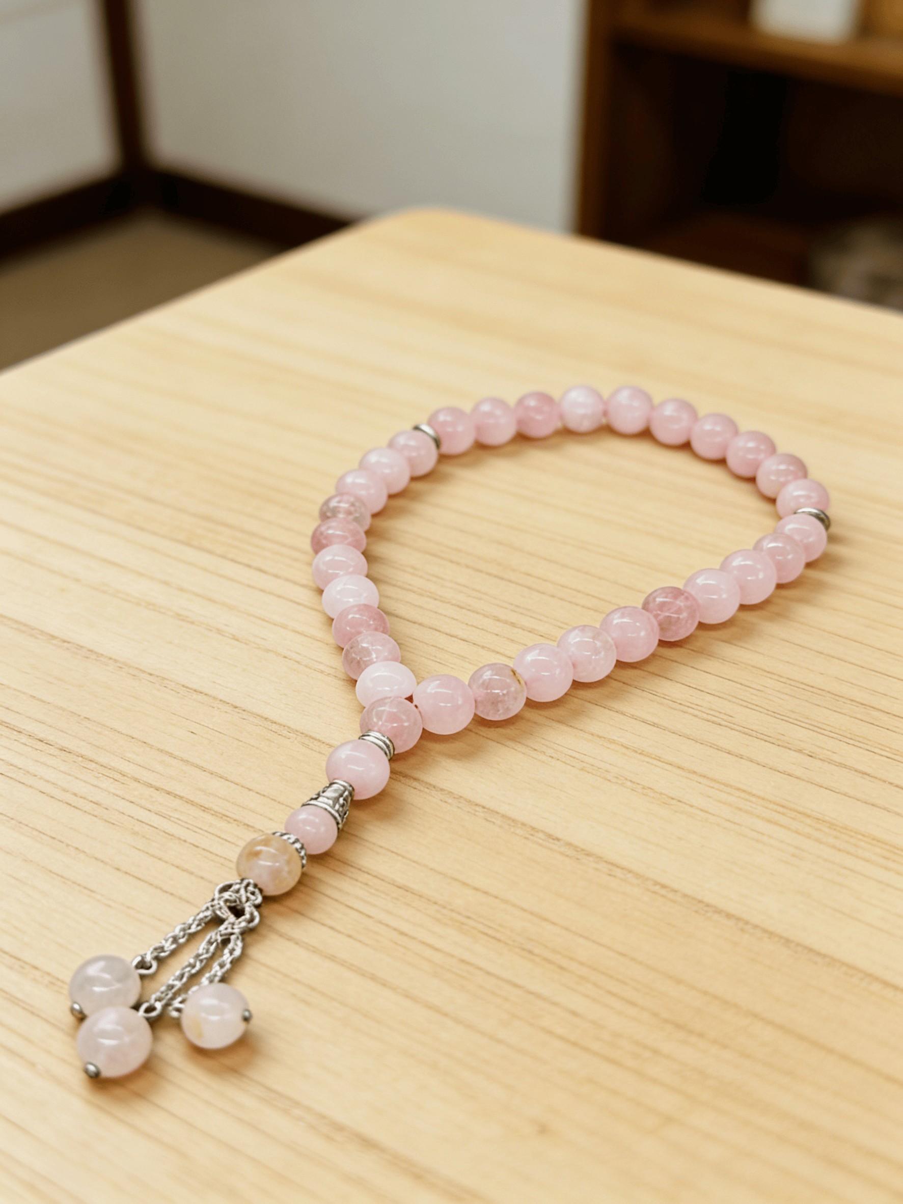 1pcs Crystal Bead Bracelet, Calming Prayer Buddha Beads, Attracts Love and Enhances Relationships, All Seasons Jewelry