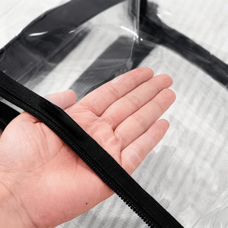 3-Pack Transparent Storage Boxes with Lids, Lockable Storage Boxes, Large Rectangular Organizers, Space-Saving Stackable Design, Durable Plastic Containers