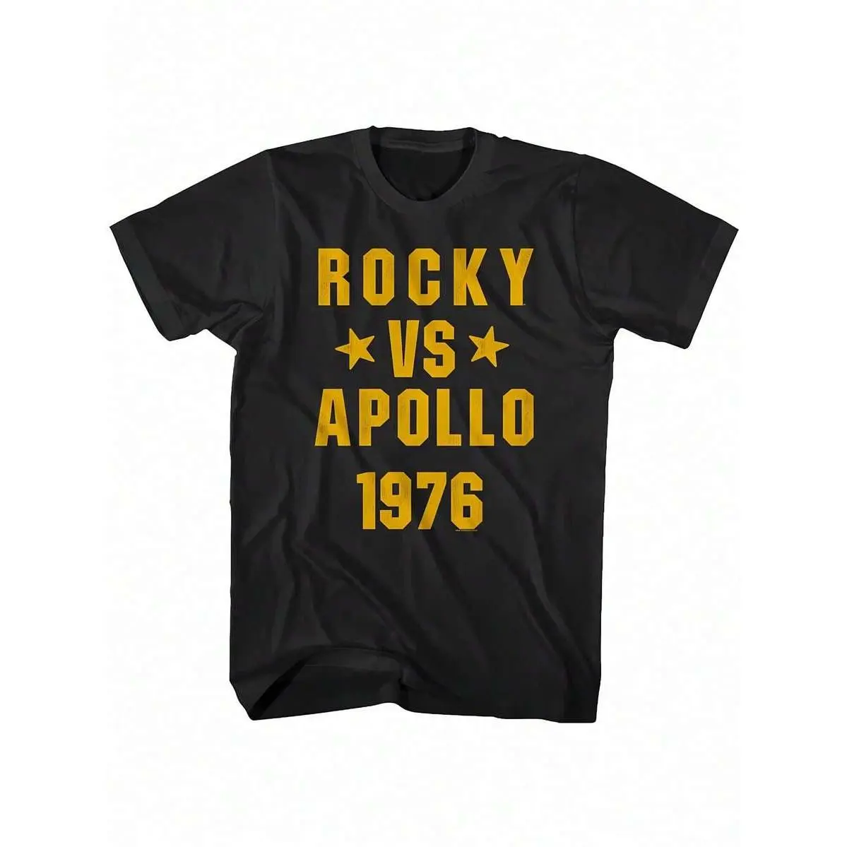 Rocky Balboa Versus Apollo Creed 1976 Print, Boxing Championship Cotton T-Shirt, Great For Sports Fans, Retro Casual Wear