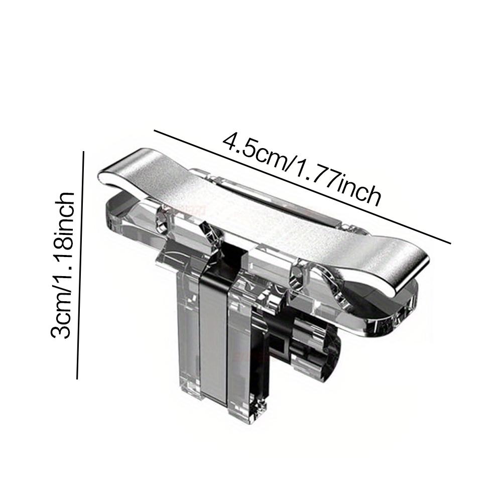 Elevate Your Mobile FPS Game! High Sensitivity Rapid-Fire Trigger for Shooters. Ergonomic Design for Precision Aim. Plug & Play in Seconds. Boost Reaction Speed & Dominate Now!