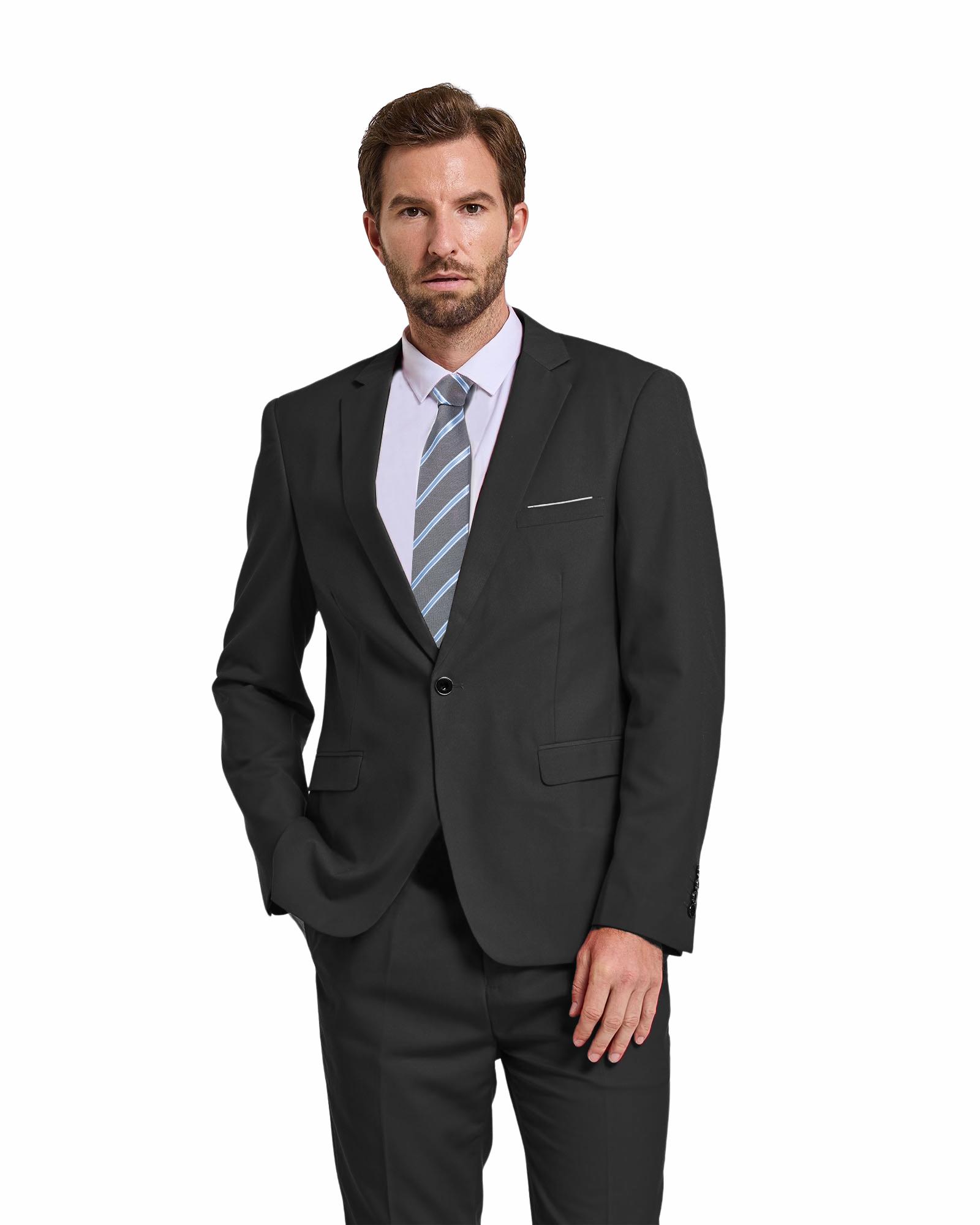 YND Men's One Button Slim Fit Blazer, Casual Lightweight Suit Daily Jacket Coat,business / wedding /  birthday first choice classic coat  formal  jacket，Regular fit business formal solid color long sleeve suit jacket business formal