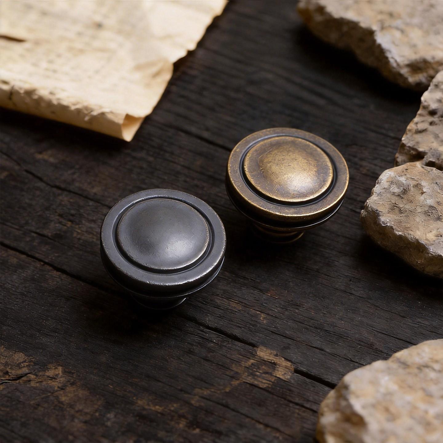 European Classical Knob Cabinet Door Pulls, Includes Screws, Multiple Colors, Suitable for Dresser/cabinet/drawer/wardrobe/makeup Vanity/wine Cabinet/bookshelf