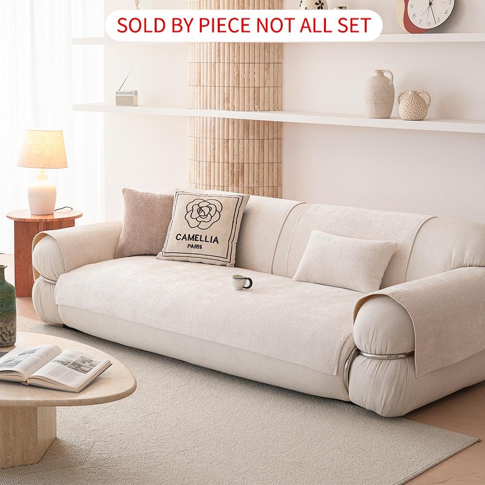 Anti-Slip Durable Sofa Cushion, Washable Pet Protection Cover, Soft Sofa Protector, Dustproof for Living Room and Office, Easy to Clean Cat Scratch Resistant