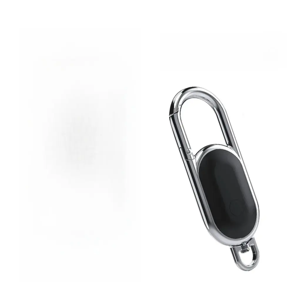 Anti-lost GPS airtag Smart Carabiner key chain Keyring with Find My tracker to attach Car key chain fob for use on Apple ios