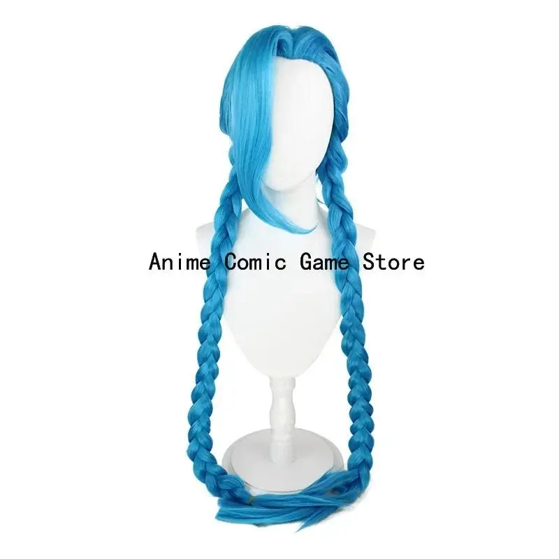 Anime Jinx Arcane Cosplay Costume Crit Jinx Cosplay Loose Cannon Cosplay Outfit Wig Sexy Women Carnival Costume