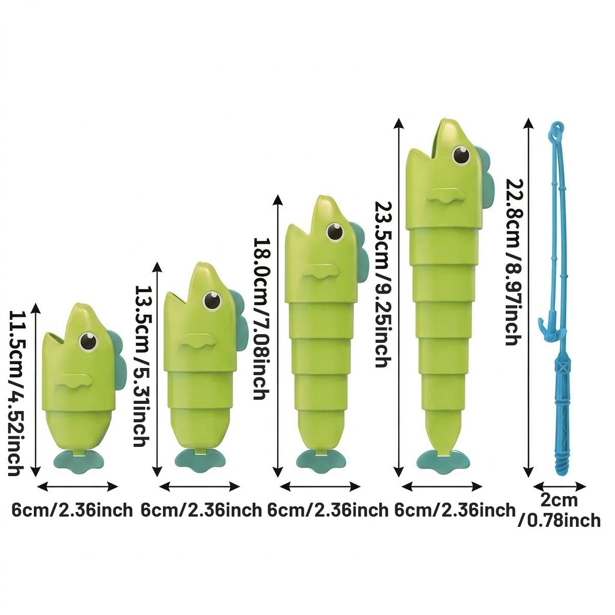 Educational Insights Reel Big Catch Game - Preschool Math Games for 4 Year Olds, Who Can Catch the Longest Fish Game, Kindergarten Learning Activities, Fishing and Counting Games for Kids