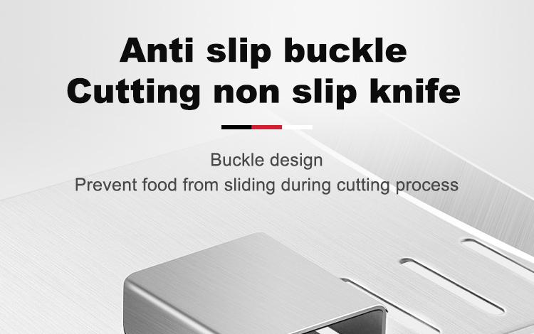 Beef Cutting Machine - Manual Meat Cutting Machine for Household Fish, Frozen Meat, Beef, Chicken, Ribs, Dried Meat & Vegetables knife set