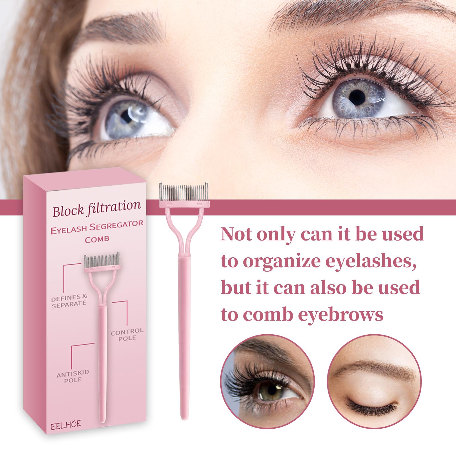 Eyelash Filter Separator Comb Eyelash Multi-Function Brush To Remove Eyelash Clumps Sticky Curl