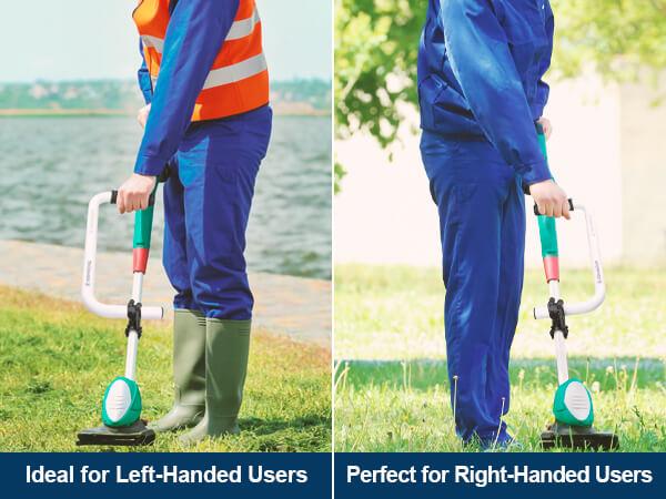 AltitudeCraft Upgraded Trimmer Handle – Ergonomic Back Saver Lawn Cutting Handle Grip, Universal Grass & Weed Trimmer Handle for Easy Yard Work – Garden Tool (Patented)