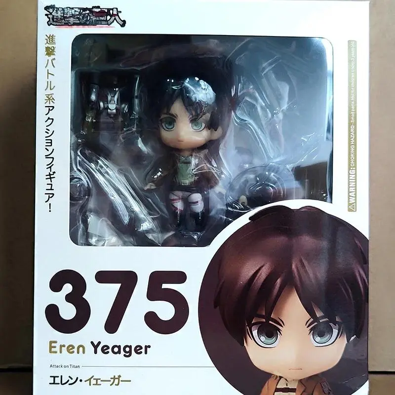 Anime Attack On Titan 1123# Hange Zoe 2000# Eren Jaeger Mikasa Ackerman Action Figures Cartoon Model Movable Doll Ornament Gift