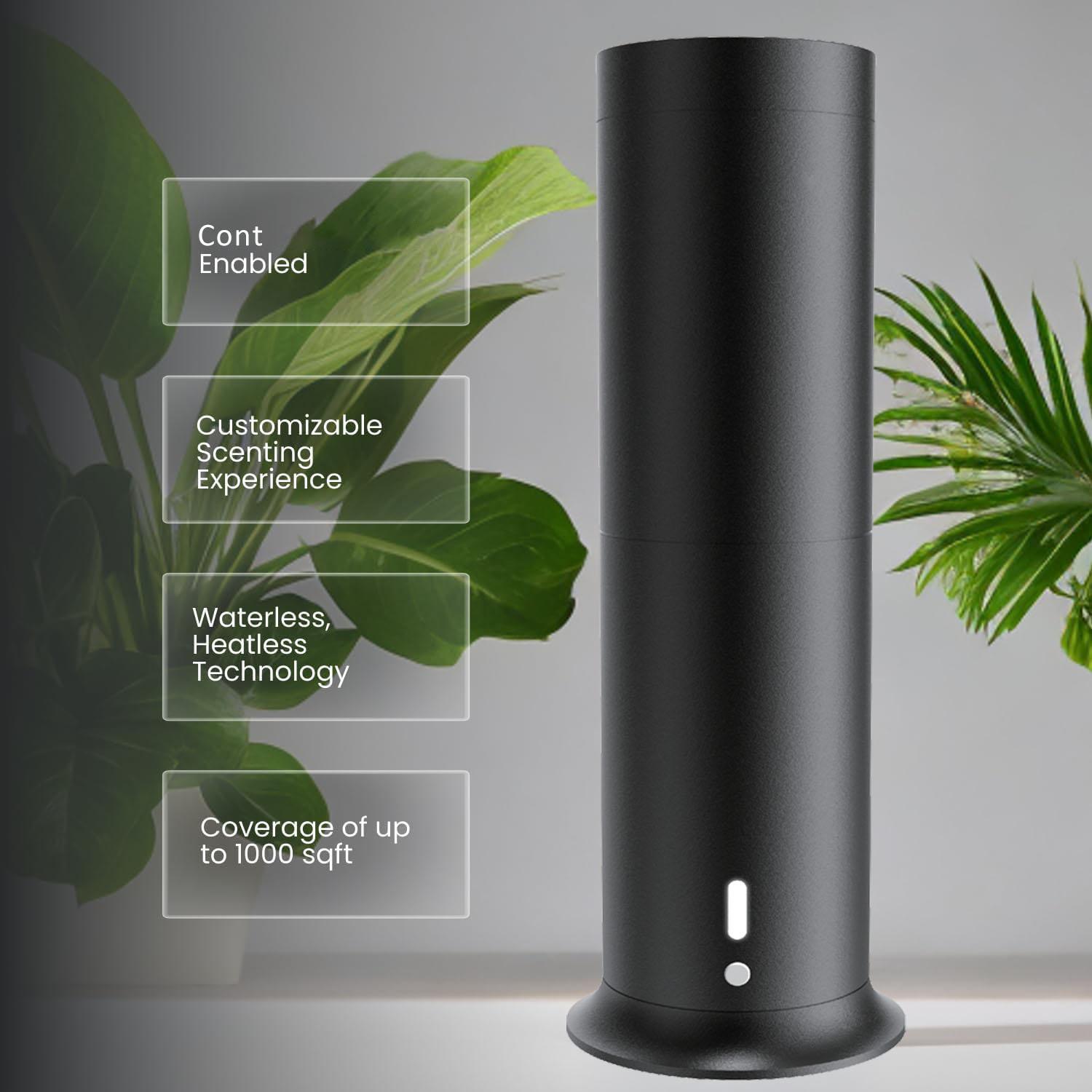 Ultimate Scent Hack for Big Spaces: Wireless, Remote-Operated Diffuser with Rechargeable Battery, 1000 Sq Ft, 20ml Hotel Oils