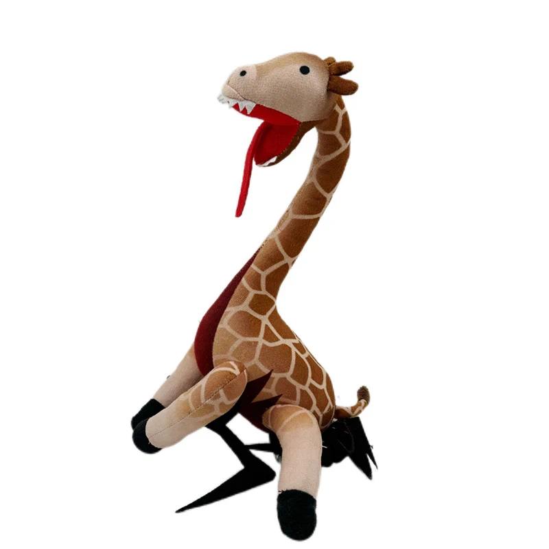 28cm Zoochosis Plush Toys Yellow Kangaroo Giraffe Penguin Plush Soft Stuffed Animals Plushie Toy Doll Children Birthday Gifts