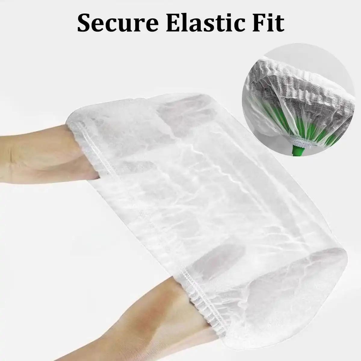 50PCS Disposable Broom Covers - The Ultimate Solution for Mess-Free Cleaning! Effortlessly Trap Hair, Dust, Dirt, and Debris. Simply Cover, Sweep, and Toss for a Quick, Sanitary Cleanup Without the Hassle. Home Cleaning Products