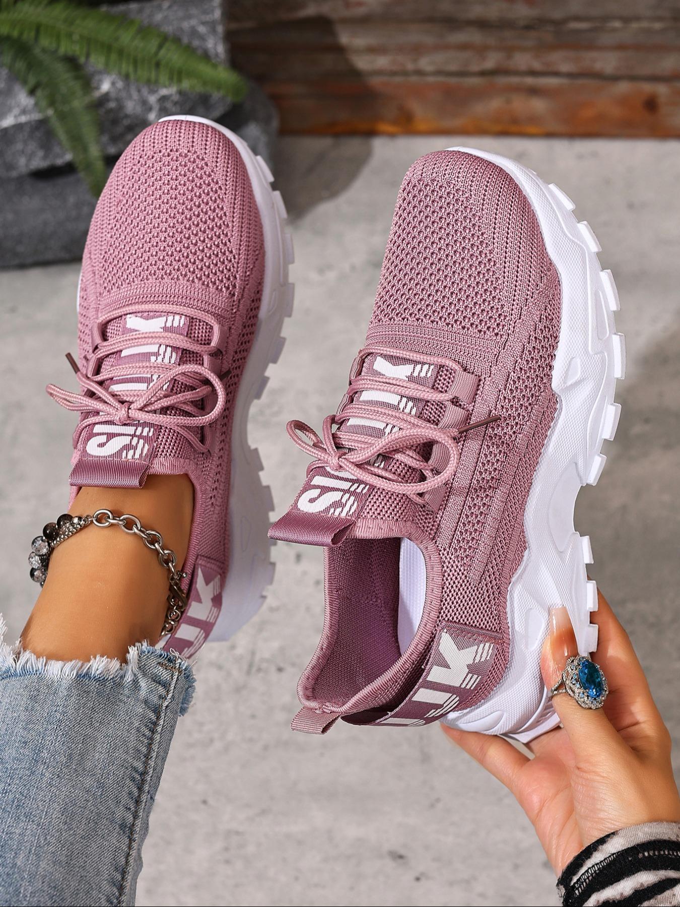 Women's Casual Sport Shoes Fitness Walking Daily Wear Spring Lightweight Low Top Soft Lining Women's Road Running Shoes
