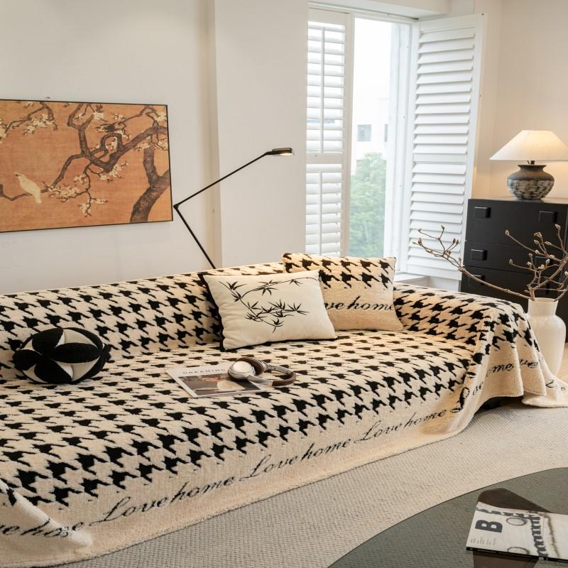 Checkered Sofa Blanket Washable Sofa Cover Decorative Protection Enhance Living Room Quality Multiple Colors Sizes Available Sofa Couch Covers
