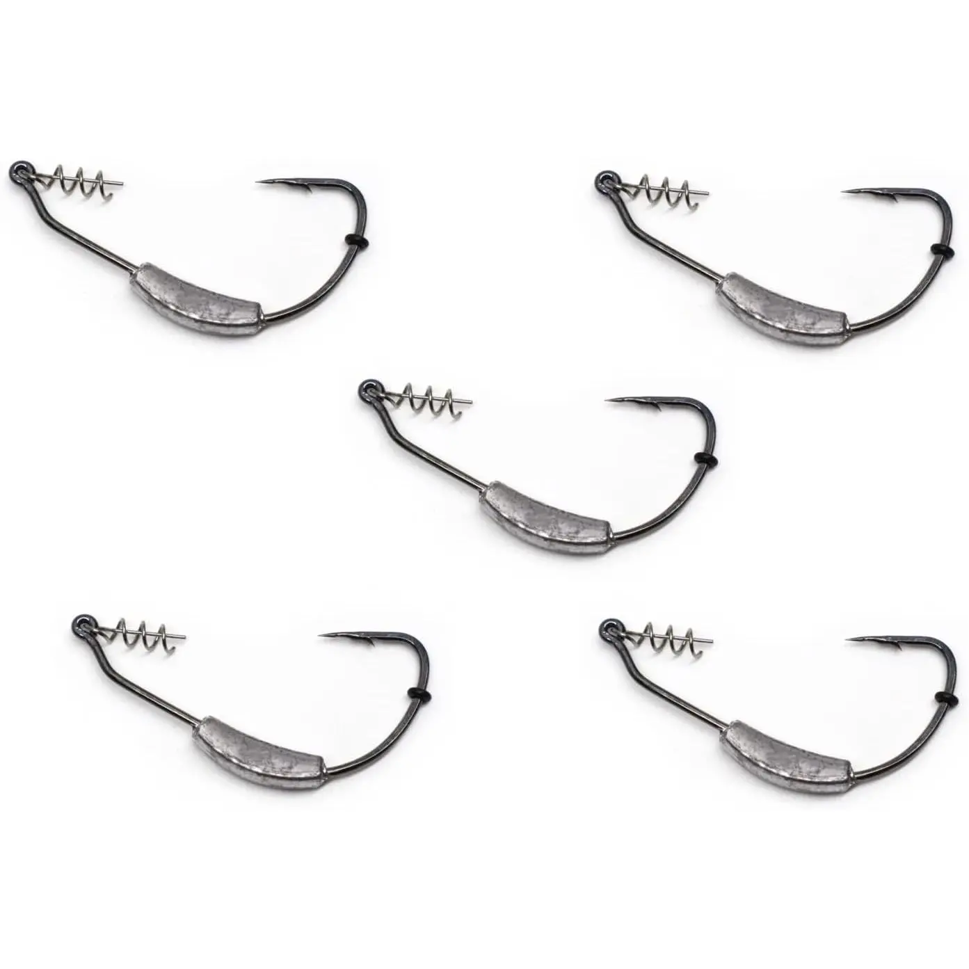 - Razor Series Weighted Swimbait Hooks (5 Pack)