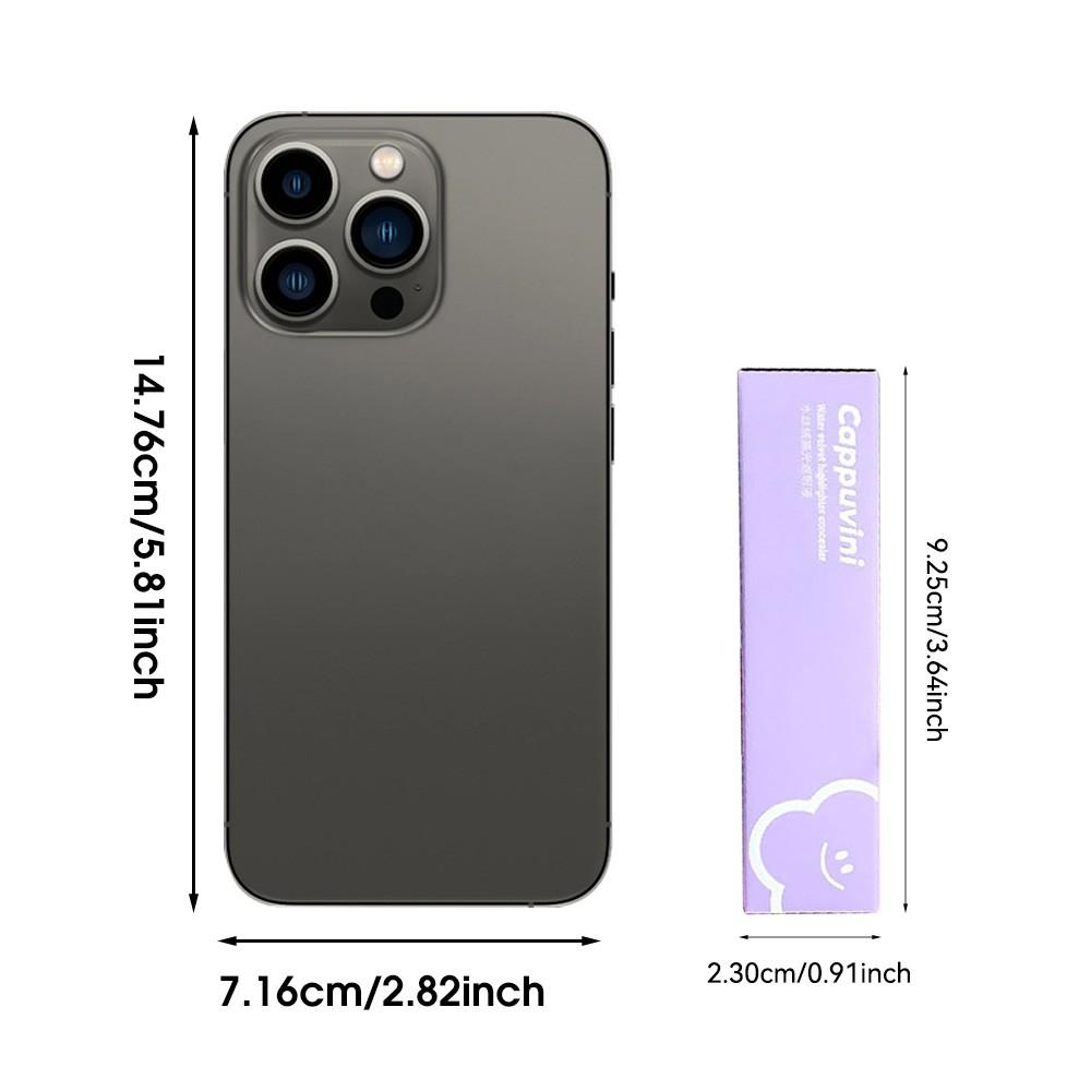 Cappuvini Concealer Liquid, Strong Coverage for Acne Scars, Dark Circles, Redness, Lightweight and Flawless Finish, Daily Makeup Essential