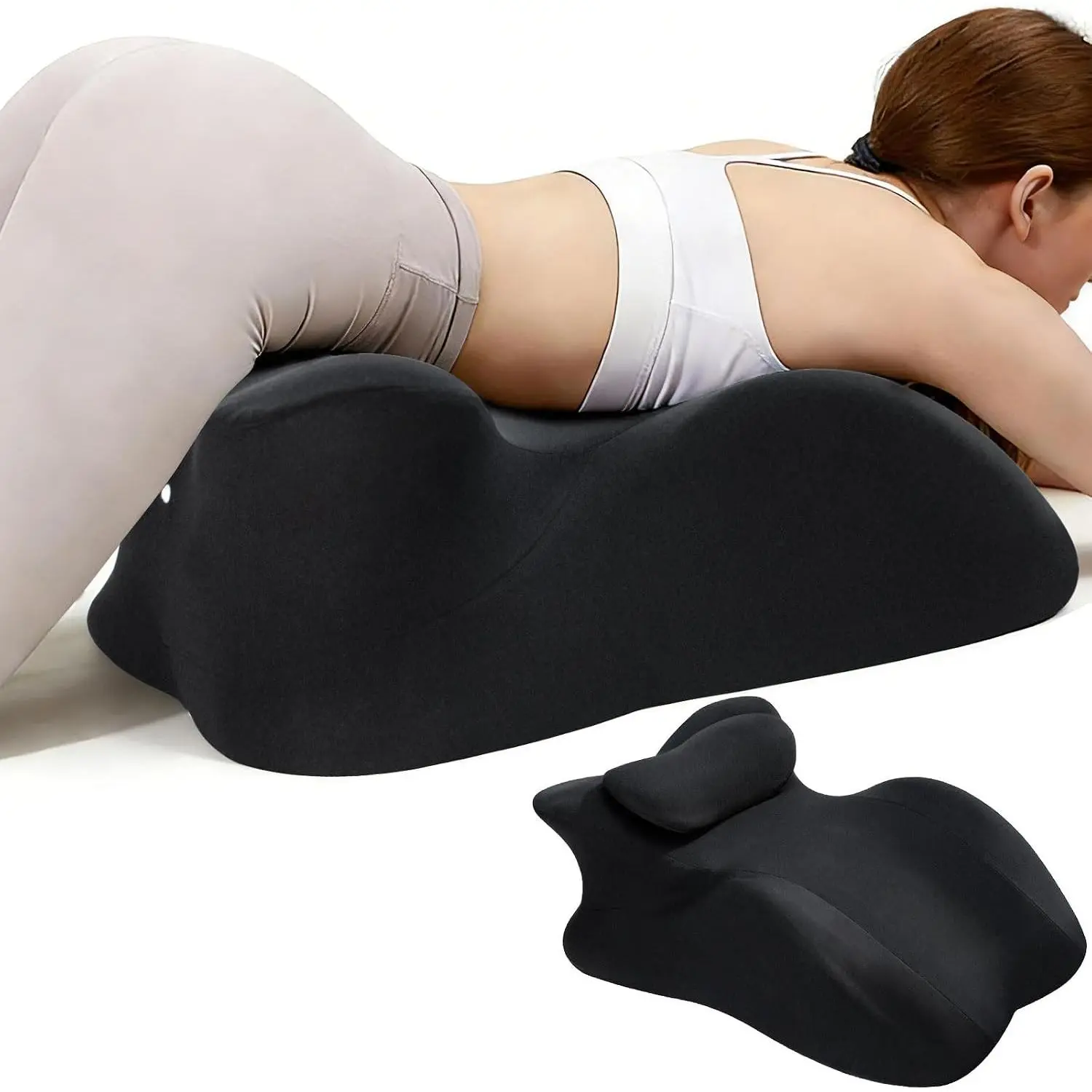 Intimacy Pillow & Sweet Spot Pillow for Couples – Ergonomic Memory Foam Cushion, Multi-Use Wedge Pillow for Daily Rest, Breathable Removable Cover, High-Density Foam, 260lbs, Ideal for Bedroom