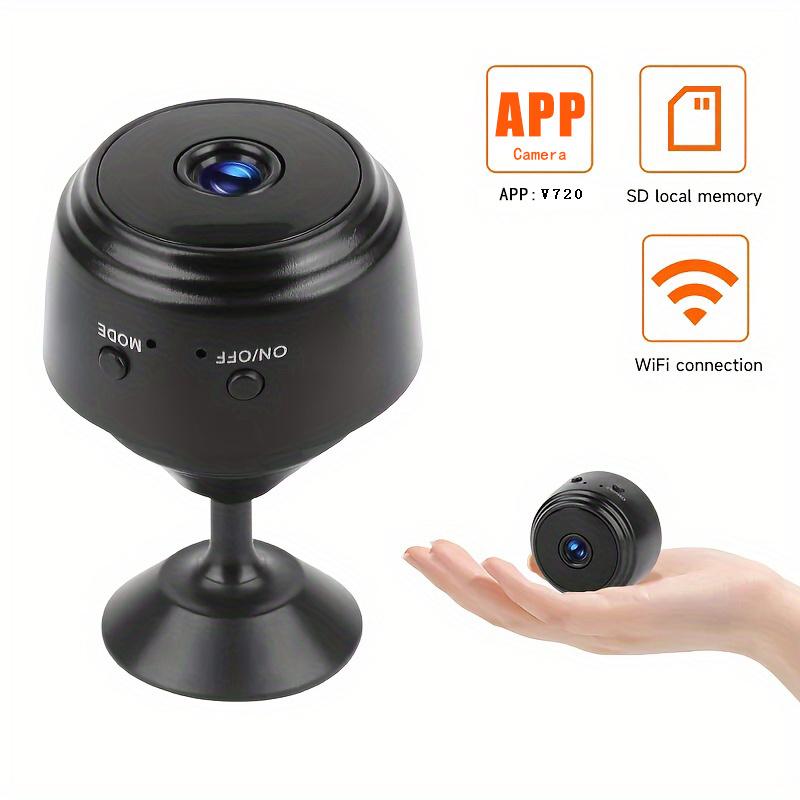 OURLIFE Wireless Mini Camera, USB Rechargeable Smart Home Security Camera, Wireless Indoor Camera with Remote View, Android APP Control Security Camera for Home, Office