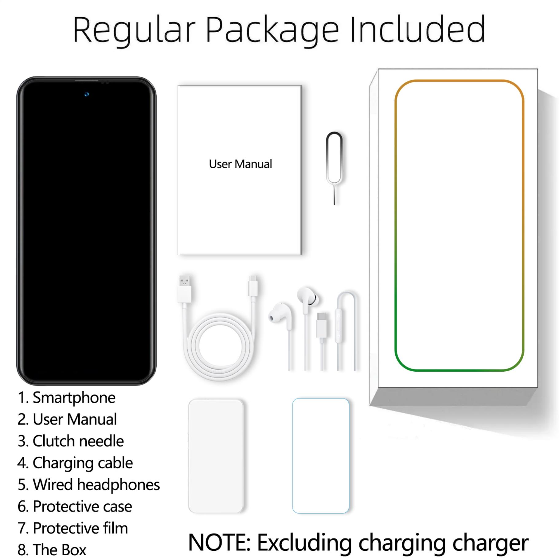 FUFFi-M17 PRO Fashion Smartphone, 6.56-Inch HD Screen, 4GB RAM + 32GB ROM, 3100 mAh Battery, 5MP + 13MP Cameras, Dual-SIM Dual-Standby, Expandable Memory, Android 12.0, 4G Network