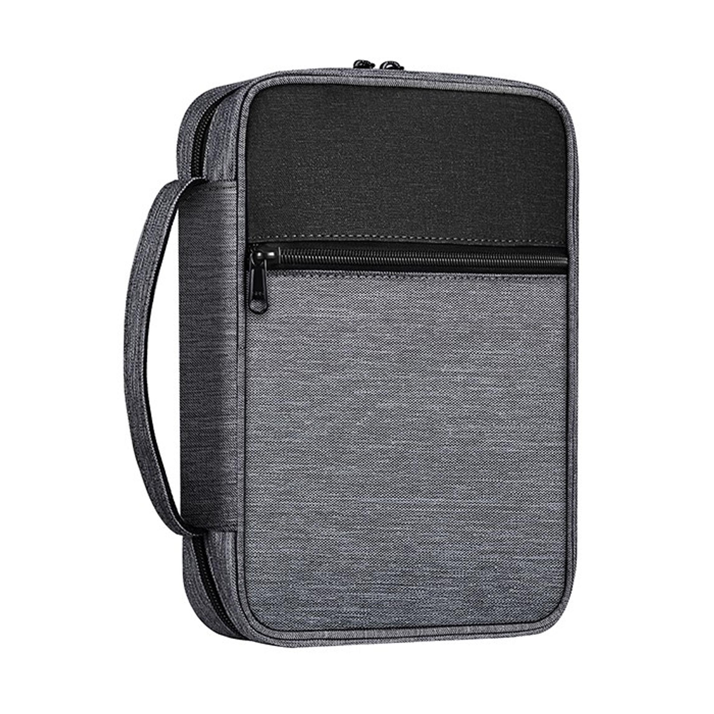 Finpac Polyester Bible Cover - 11x8x2.3" Ipad/Bible Carrying Case with Handle, Zippered Pocket, Multiple Colors, Protective Church Bag Gift for Women Men Finpac Polyester Bible Cover - 11x8x2.3" Ipad/Bible Carrying Case with Handle, Zippered Pocket, Multiple Colors, Protective Church Bag Gift for Women Men