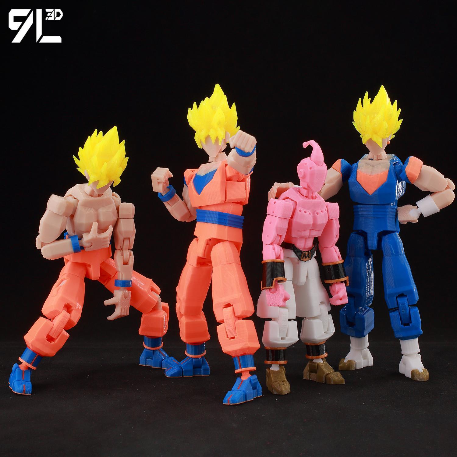 9L3D Printed Invincible Boy Invincible Mark OmniMan Great War Titan13 T13 Dummy13 Multi-Jointed Movable Anime Action Figure Toys