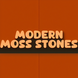 Modern Moss Stones