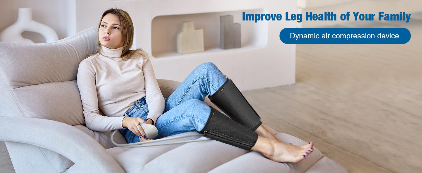 【FIT KING】 Calf Massager for Improved Circulation and Muscle Relaxation, Massage Device for Calves, Eases Muscle Fatigue and Discomfort