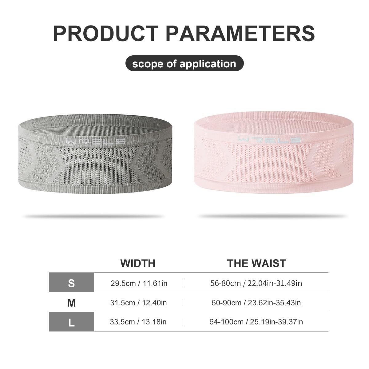 Lightweight Breathable Mesh Waist Bag, Compact and Convenient, Elastic Fit, Ideal for Marathon Running and Fitness, Hidden Sports Waist Pack