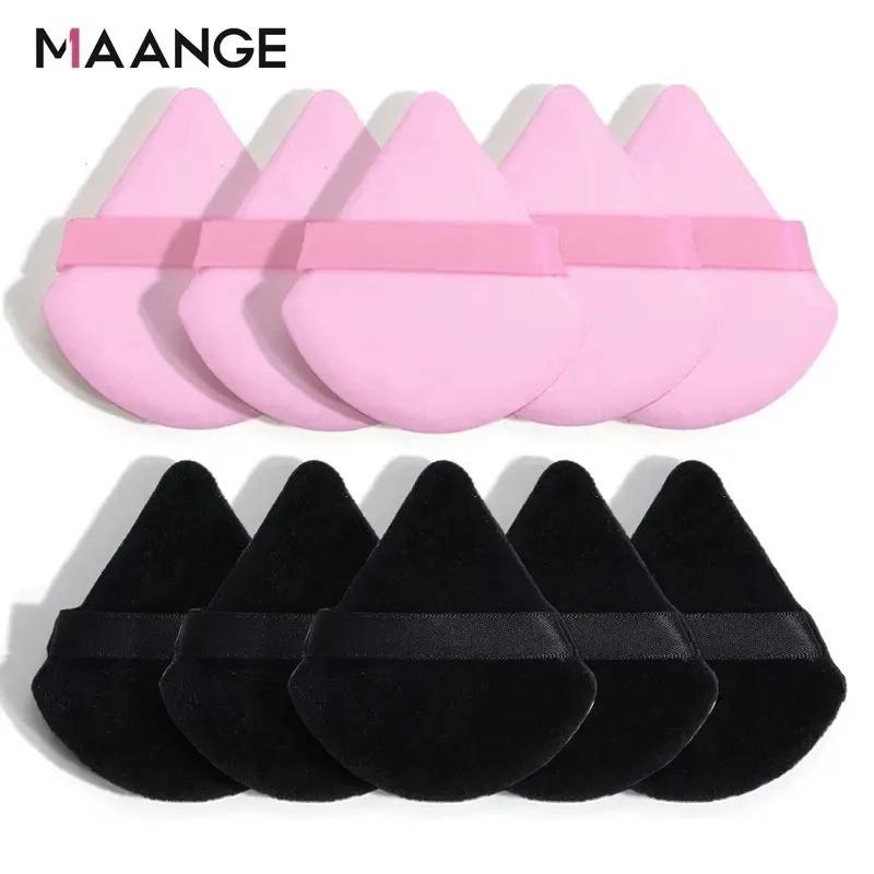 10-Pack Triangle Makeup Sponge, Soft Reusable Foundation Powder Brush, Dual-Use Wet & Dry Beauty Tool, Cosmetic Applicator