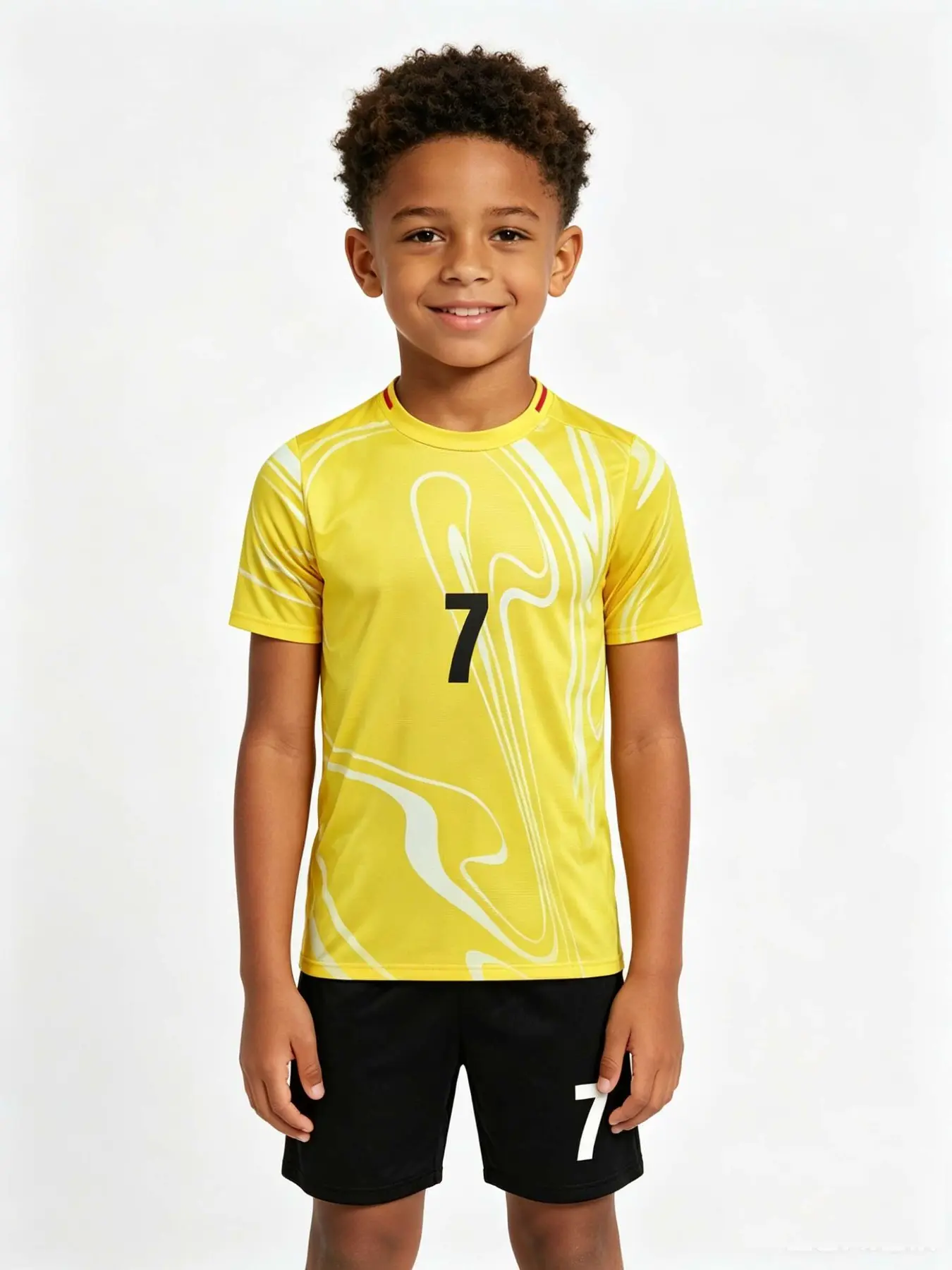 Unisex Youth Soccer Training Set, Goalkeeper Jersey, Numbered Football Uniforms, Quick-Dry Breathable, School Sports, Outdoor Running, Team Activities
