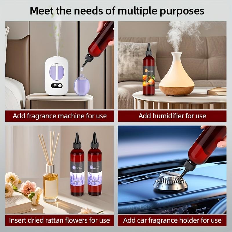 Large Bottle Essential Oil Refill Liquid 500ML/16.9oz Natural Aromatherapy Home Fragrances Scented Oils Long-Lasting Fragrance for Hotel Car Home Office Diffusers Humidifiers DIY Candles Gifts