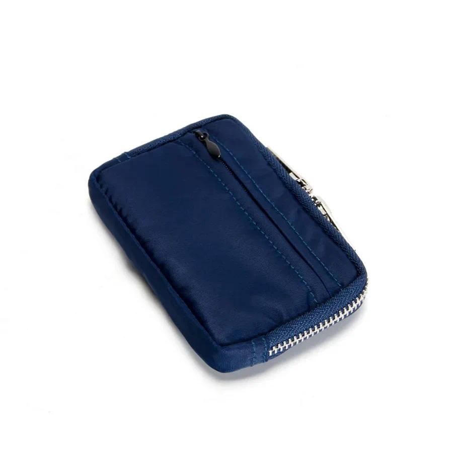 Japanese Men Wallet Earbuds Storage Bag Credit Card Holder Case for Boys Girls Journey Bank Card Organizer  Zipper Coin Purse