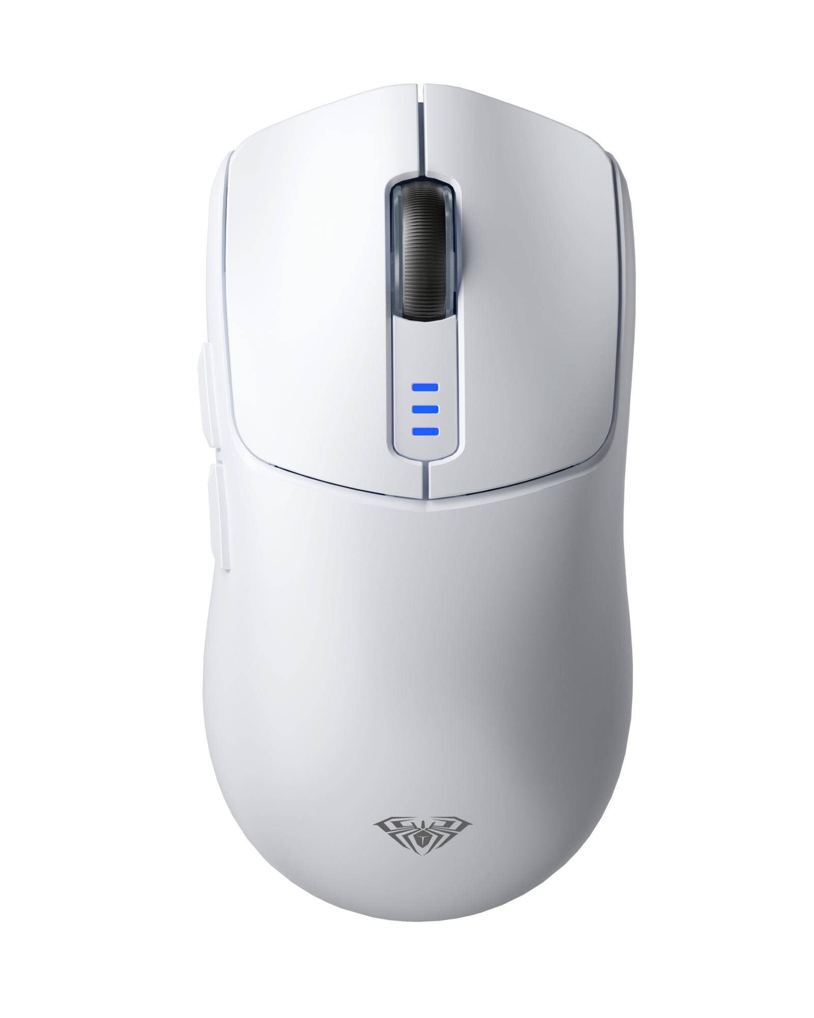AULA SC580 Wireless Gaming Mouse,Ergonomic Design Tri-Mode 2.4G/BT5.0/USB-C Connection,10000 DPI Rechargeable, High Polling Rate Gaming Mouse with 6 Programmable Buttons and Anti-Slip Stickers, Office Laptop PC Accessories TikTokShopfalldealsforyou