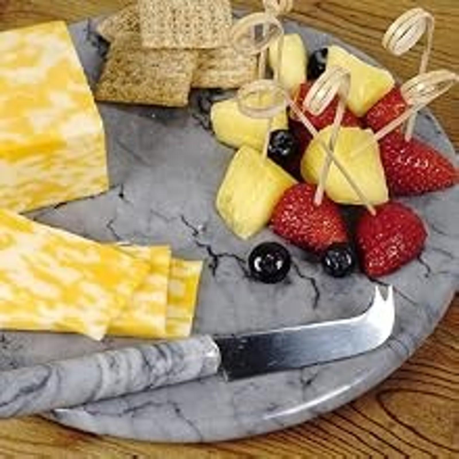 International 6-Piece Oval Porcelain Cheese Board Collection Accessories International 6-Piece Oval Porcelain Cheese Board Collection Accessories