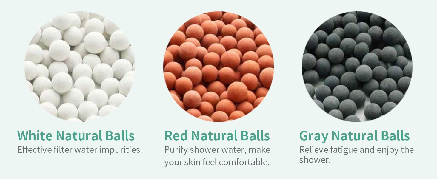 Filtered Shower Head with ON/OFF Switch, High Pressure Handheld Shower Head with 3 Spray Modes, Ghetto Showerhead, Buena Shower Head, Detachable Shower Head with Water Softener Beads Filtered Shower Head with ON/OFF Switch, High Pressure Handheld Shower Head with 3 Spray Modes, Ghetto Showerhead, Buena Shower Head, Detachable Shower Head with Water Softener Beads