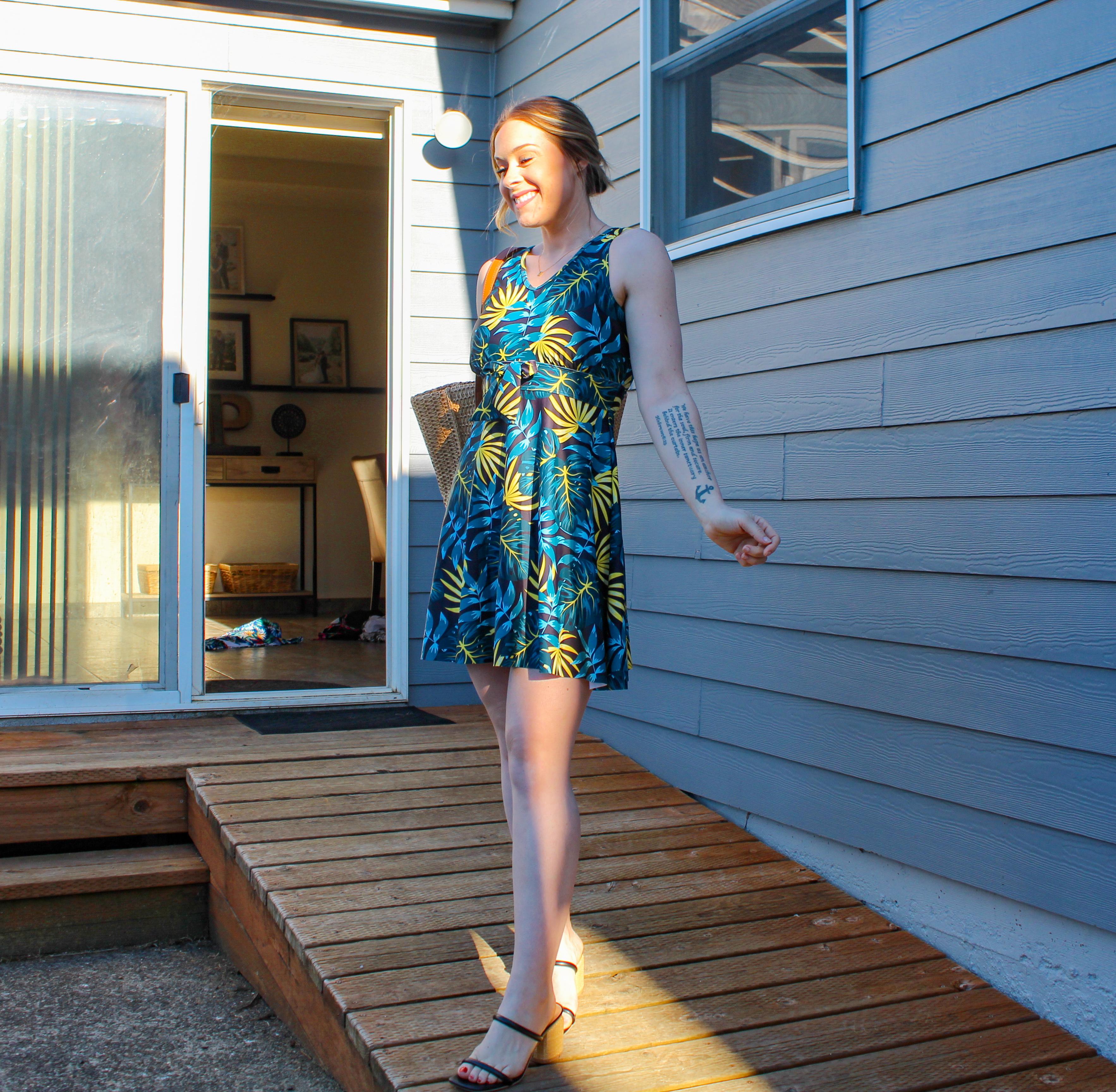 【S-2XL】Women's Two Piece Swimsuits Tummy Control Back Cross Flowy Tankinis Set Swimdress Bathing Suits with Boyshorts Swimwear Swimming Beach #TikTokShopBlackFriday SpringStatements