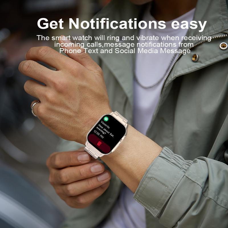 2026 New Arrival Touchscreen Smartwatch with Bluetooth Calling  2.02 HD Display, Outdoor Fitness & Health Tracking, Multi-Sport Smartwatch Gift Smartwatches Cheap smart watch