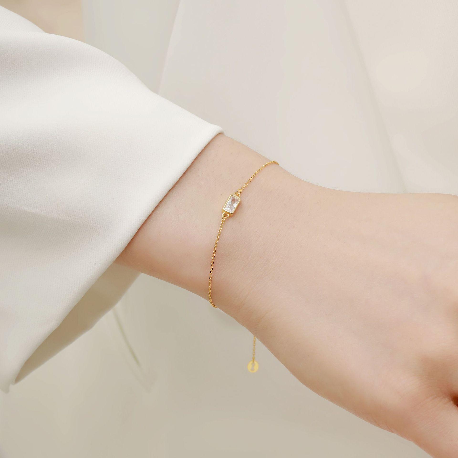 EAMTI 925 Sterling Silver Cubic Zirconia Wedding Bracelet Dainty Jewelry Gifts for Women Mother's Day/Birthday/Anniversary Day/Valentine’s Day EAMTI 925 Sterling Silver Cubic Zirconia Wedding Bracelet Dainty Jewelry Gifts for Women Mother's Day/Birthday/Anniversary Day/Valentine’s Day