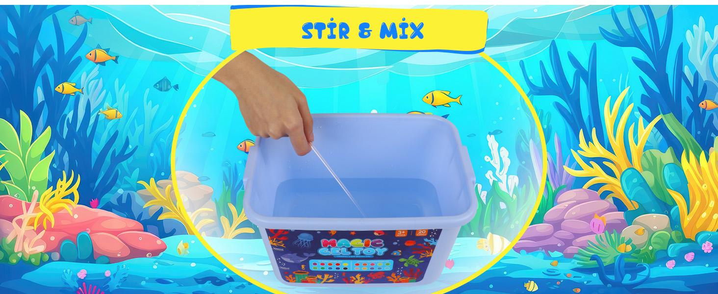 Magic Water Elf Toy Kit, Aqua Fairy Water Gel Kit, 20 Magic Gesl&16 Molds, Fun Summer DIY Craft Kit, Birthday Gifts & Party Favors for Kids Ages 3+ Magic Water Elf Toy Kit, Aqua Fairy Water Gel Kit, 20 Magic Gesl&16 Molds, Fun Summer DIY Craft Kit, Birthday Gifts & Party Favors for Kids Ages 3+