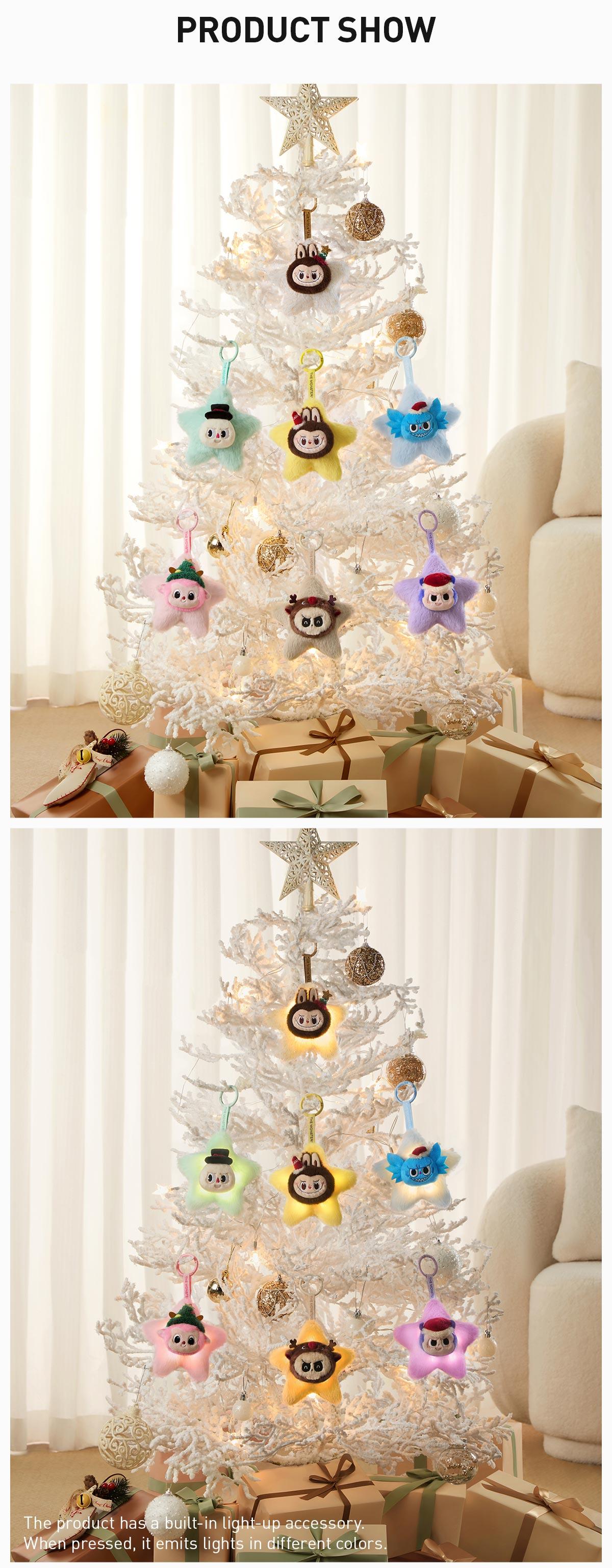 POP MART THE MONSTERS Classic Series-Sparkly Plush Pendant Blind Box, Mystery Box,Surprise Gift POP MART THE MONSTERS Classic Series-Sparkly Plush Pendant Blind Box, Mystery Box,Surprise Gift