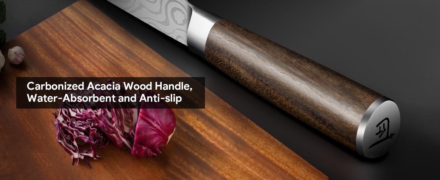【DealsForYouDays】 SYOKAMI [UPDATE] Kitchen Knife Set with Magnetic Block and Sharpener 14 Piece Knife Set 360° Rotatable Holder Ultra Sharp High Carbon Stainless Steel Knives Sets with Steak Knives, Father's Day Gift