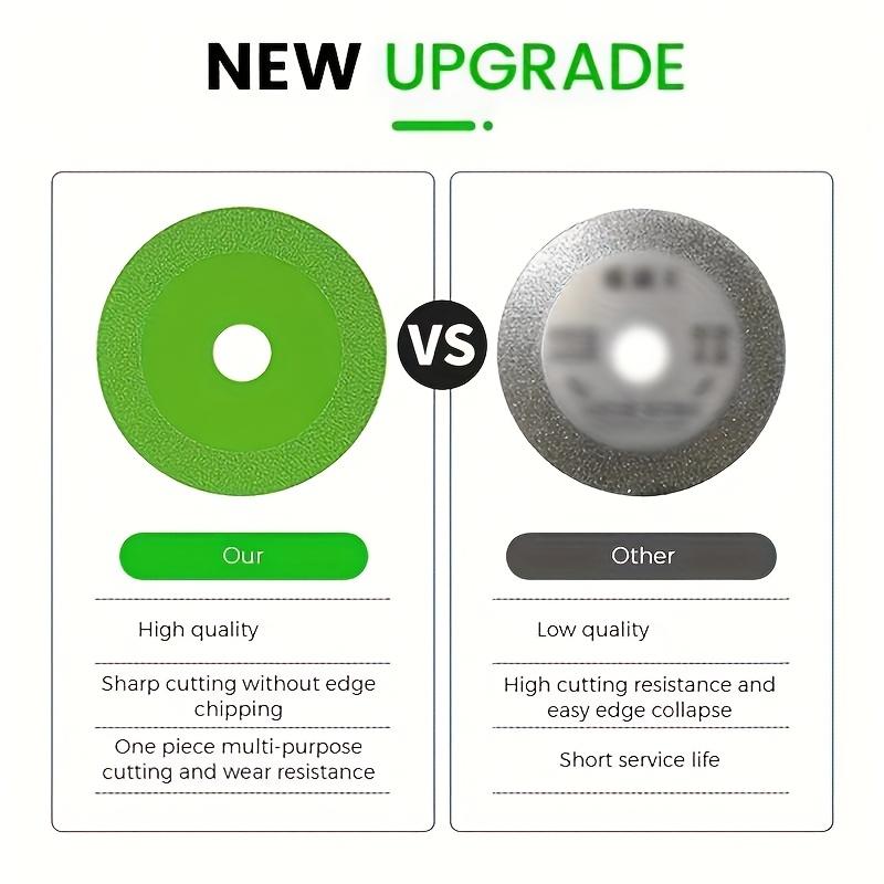 Multi-functional cutting blades, glass cutting discs, stone slab flat cutting blades, tile cutting blades, multi-purpose glass, wood, and metal cutting discs, cutting wheels for smooth cutting.